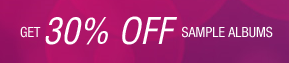 30% Off All Sample Albums